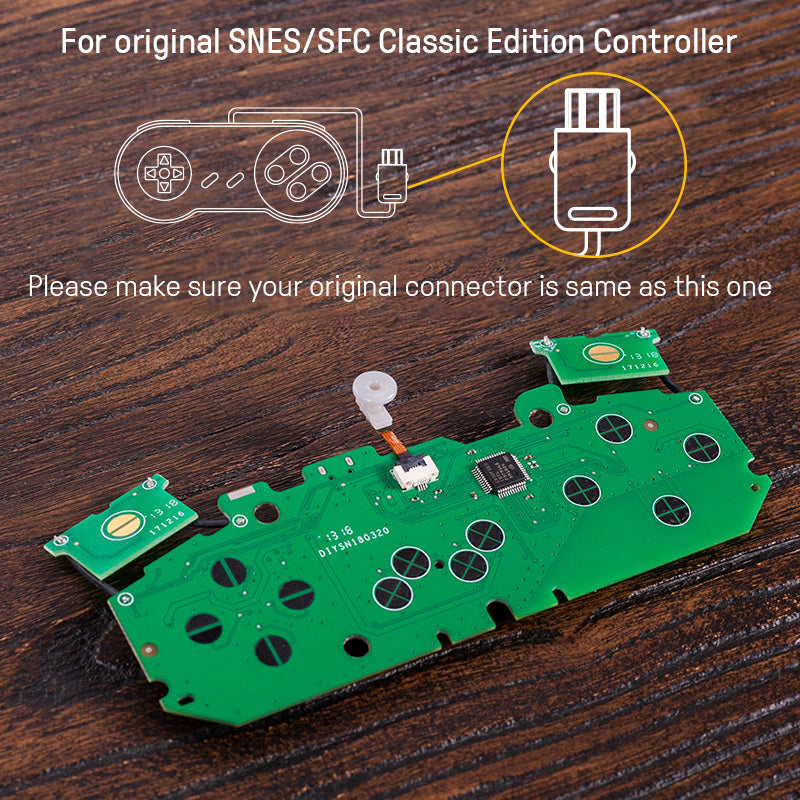 8BitDo Mod Kit for SNES/SFC Classic Edition Controller (Classic) Same Day Delivery